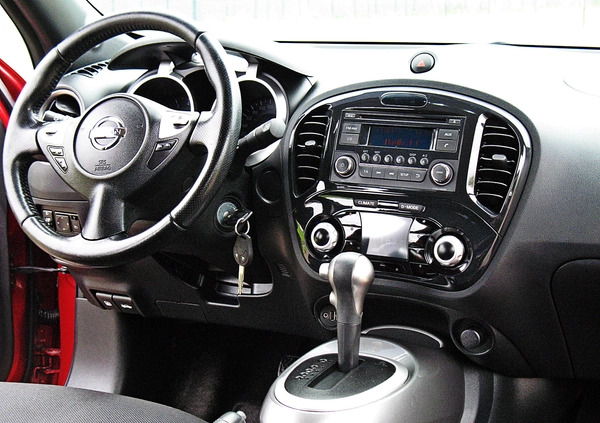 Nissan Juke cena 38900 przebieg: 159849, rok produkcji 2013 z Kuźnia Raciborska małe 22